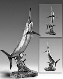 5’2” / 157cm
Monumental <strong><a href="mailto:robyn@bodostudio.com?subject=Bodo Studio Anglers' Collection - MARLIN WITH FLYING FISH 44">Enquire by email</a></strong>