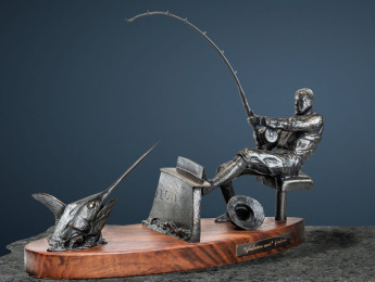 14”-18”/ 35cm-45cm
Medium <strong><a href="mailto:robyn@bodostudio.com?subject=Bodo Studio Anglers' Collection - GLADIATORS OF THE SEA 56">Enquire by email</a></strong>