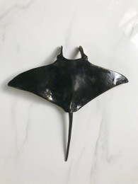 w.10/25cm Small  <strong><a href="mailto:robyn@bodostudio.com?subject=Bodo Studio Mariners Collection - Manta Ray 19">Enquire by email</a></strong>